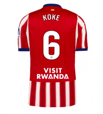 Atletico Madrid Koke #6 Hjemmebanetrøje 2026-27 Kortærmet